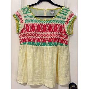 Ivy Jane Embroidered Cotton Top